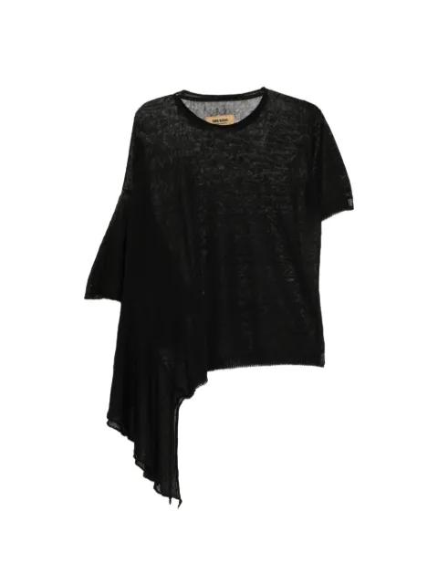 asymmetric knitted top by UMA WANG