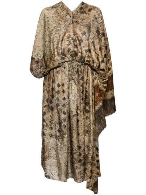 asymmetric maxi dress by UMA WANG
