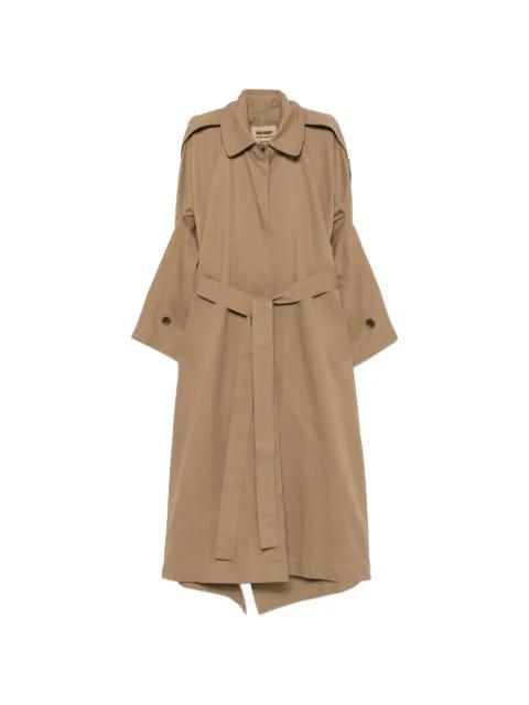 belted trench coat by UMA WANG
