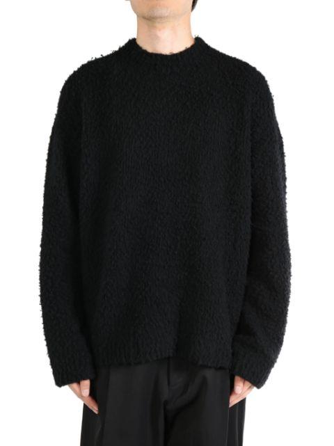 brushed-finish sweater by UMA WANG