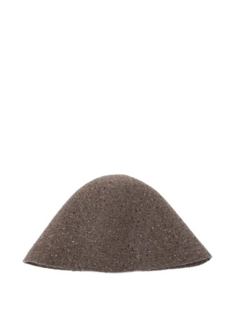 cashmere bucket hat by UMA WANG