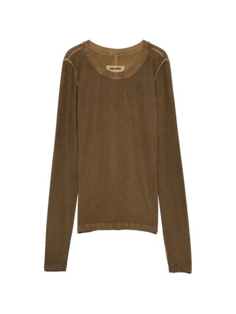 crewneck blouse by UMA WANG