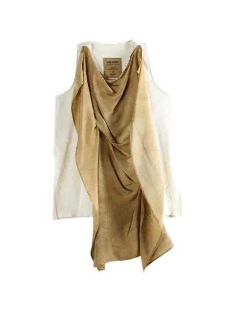 draped Taylor top by UMA WANG