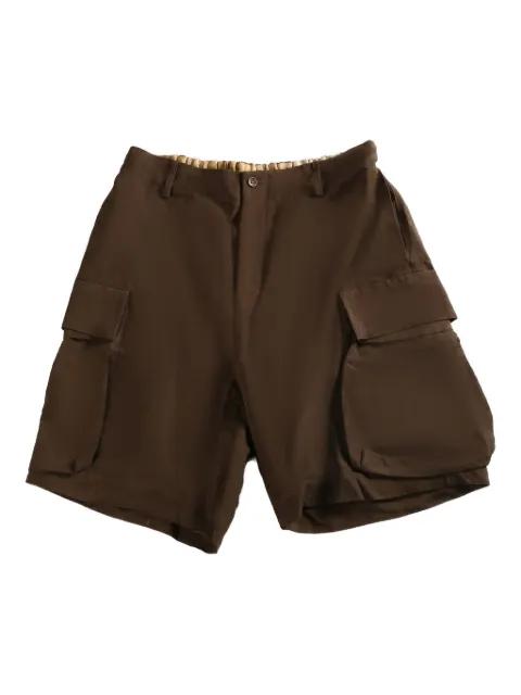 drawstring cargo shorts by UMA WANG