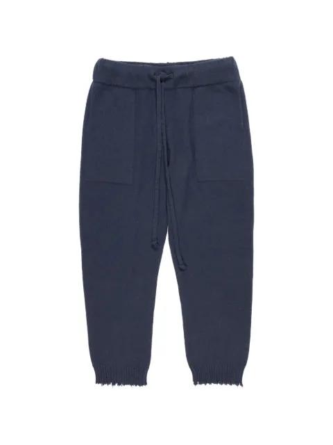 drawstring pocket ankle trousers by UMA WANG