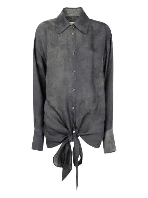 floral-pattern shirt by UMA WANG