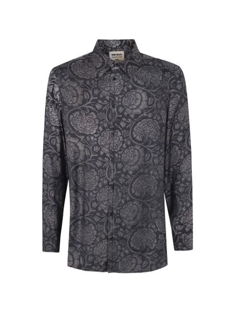 floral-print shirt by UMA WANG