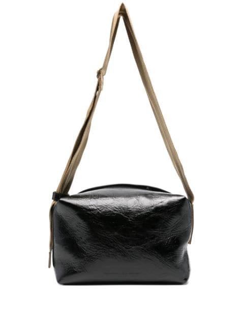 logo-debossed shoulder bag by UMA WANG