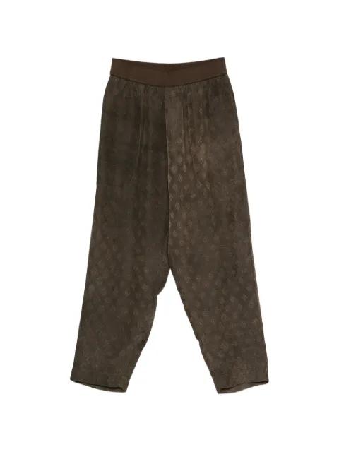patterned trousers by UMA WANG