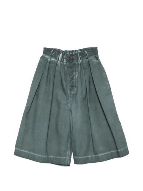 pleated elasticated-waist shorts by UMA WANG