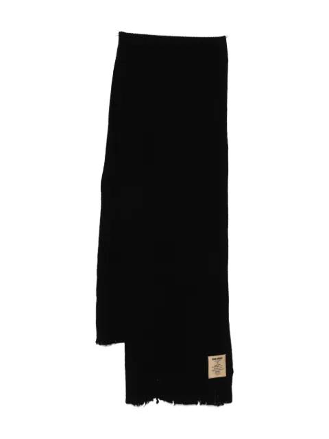 ribbed cashmere scarf by UMA WANG
