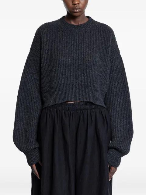 ribbed cashmere sweater by UMA WANG