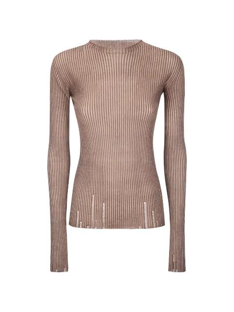 ribbed top by UMA WANG