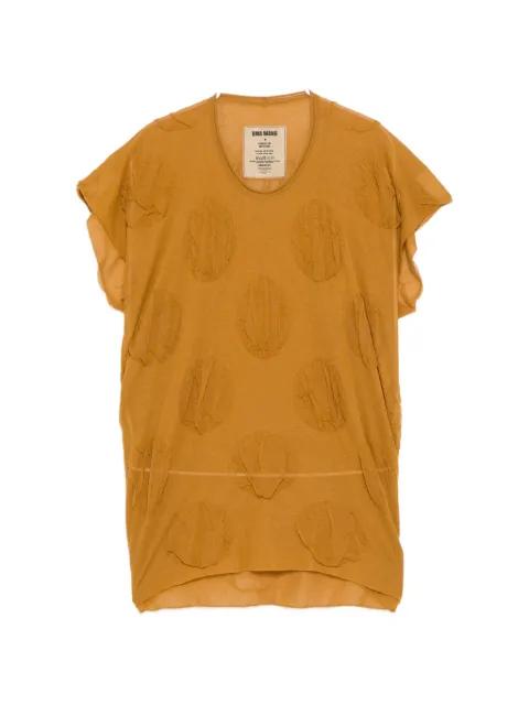 round-neck top by UMA WANG