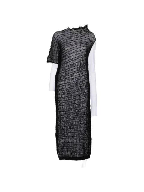 ruffled midi dress by UMA WANG