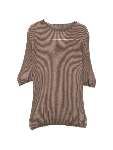 short-sleeves top by UMA WANG