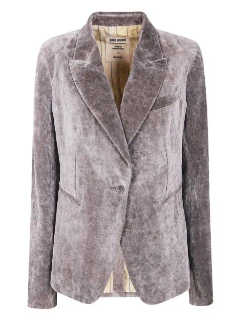 single-breasted blazer by UMA WANG