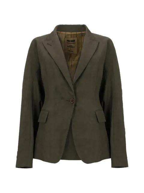 single-breasted blazer by UMA WANG