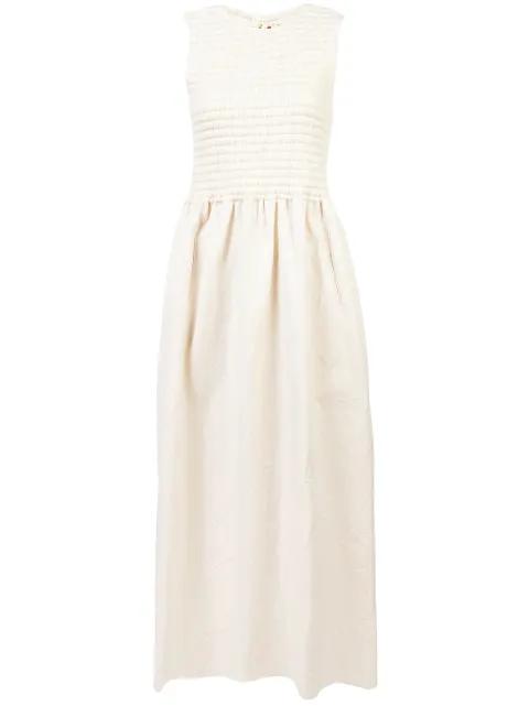 sleeveless maxi dress by UMA WANG