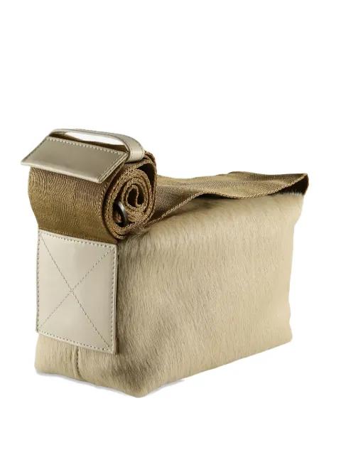 small leather shoulder bag by UMA WANG