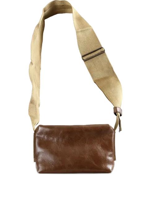 small leather shoulder bag by UMA WANG