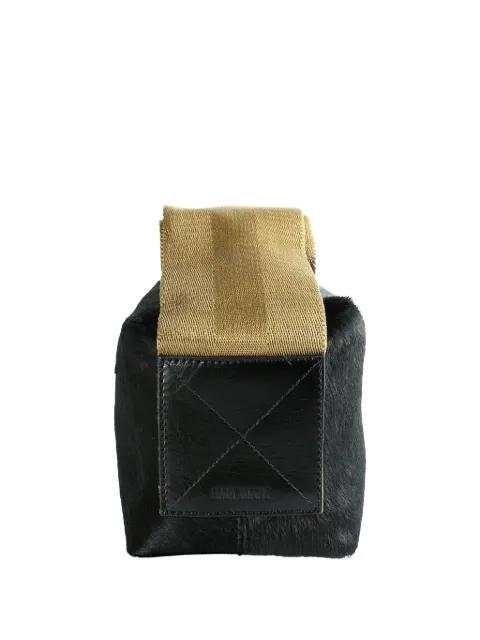 small leather shoulder bag by UMA WANG