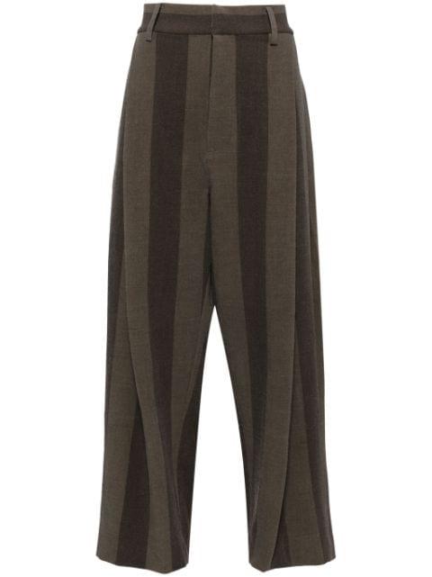 virgin wool blend trousers by UMA WANG