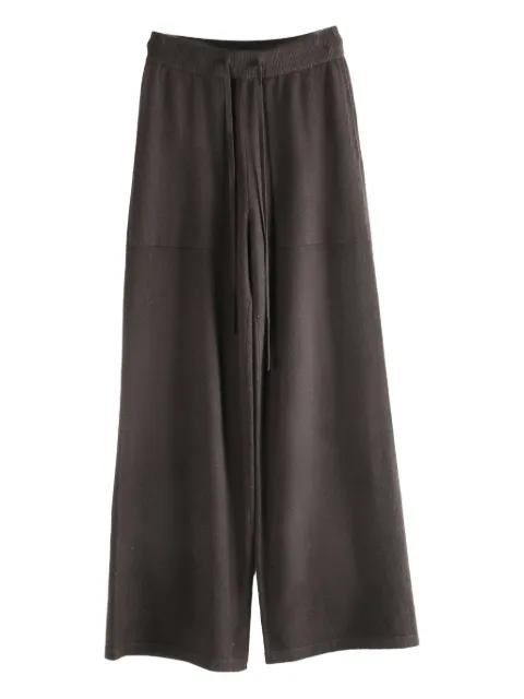 x 1436 drawstring knitted trousers by UMA WANG