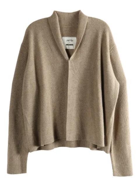 x 1436 open-front cardigan by UMA WANG