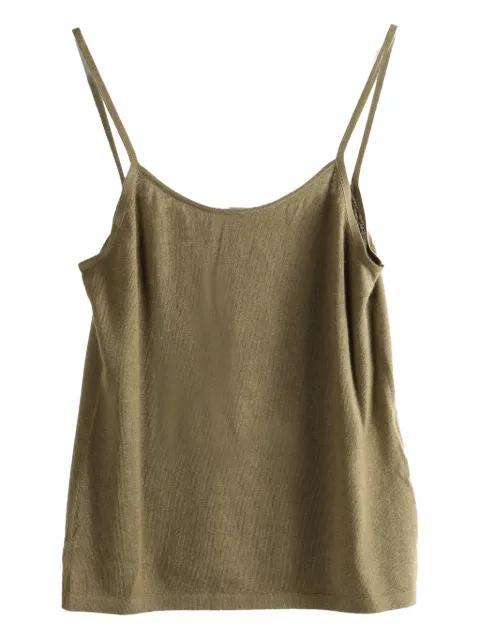 x 1436 sleeveless knitted tank top by UMA WANG