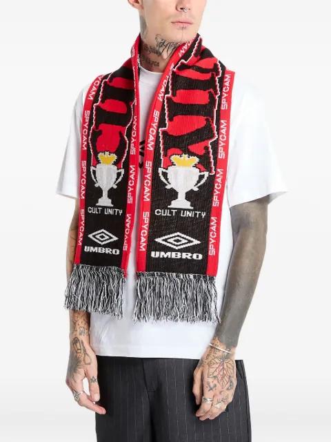 Cult Unity fringed scarf by UMBRO