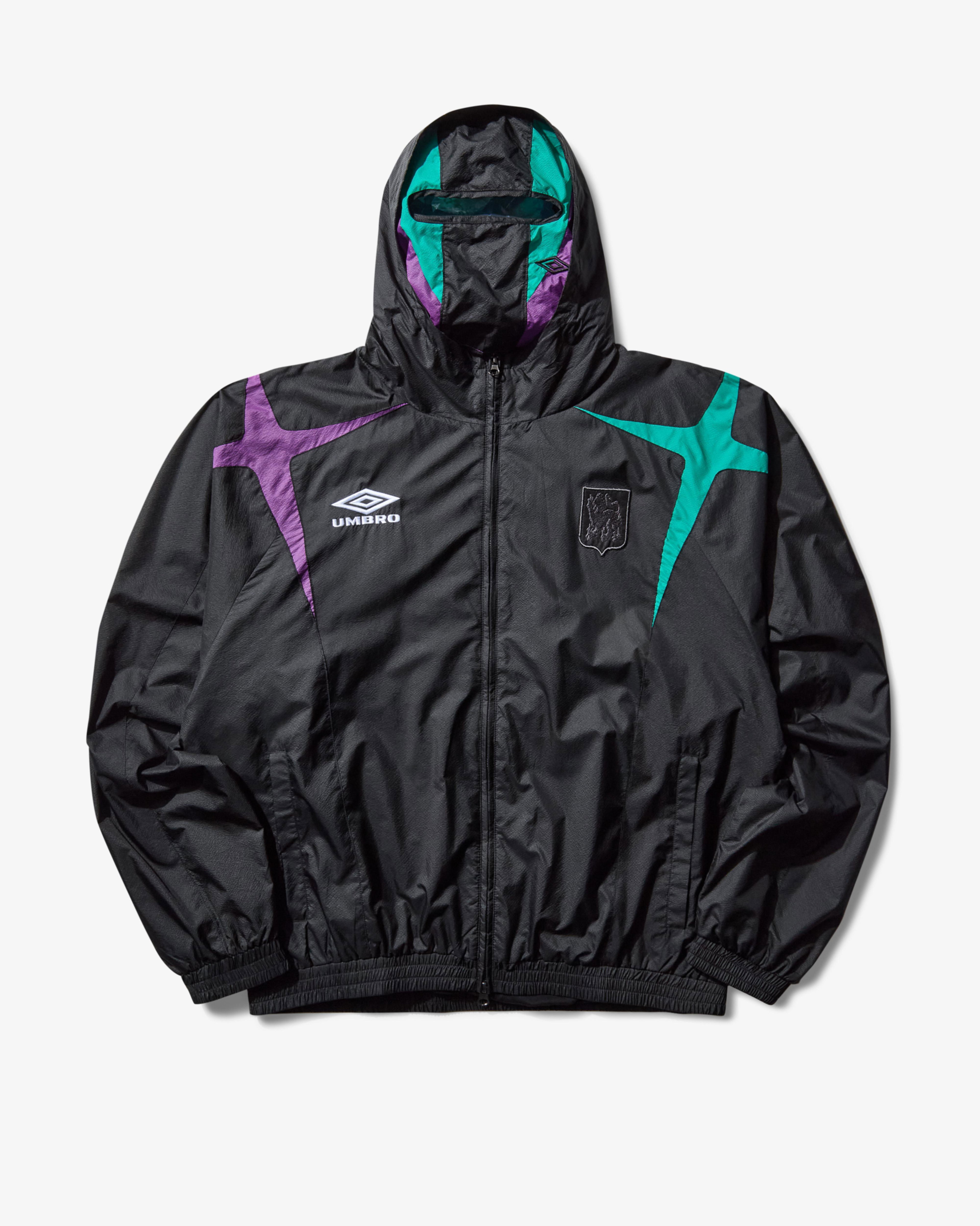 UMBRO - Men's Jester Masked Track Jacket - (Black) by UMBRO