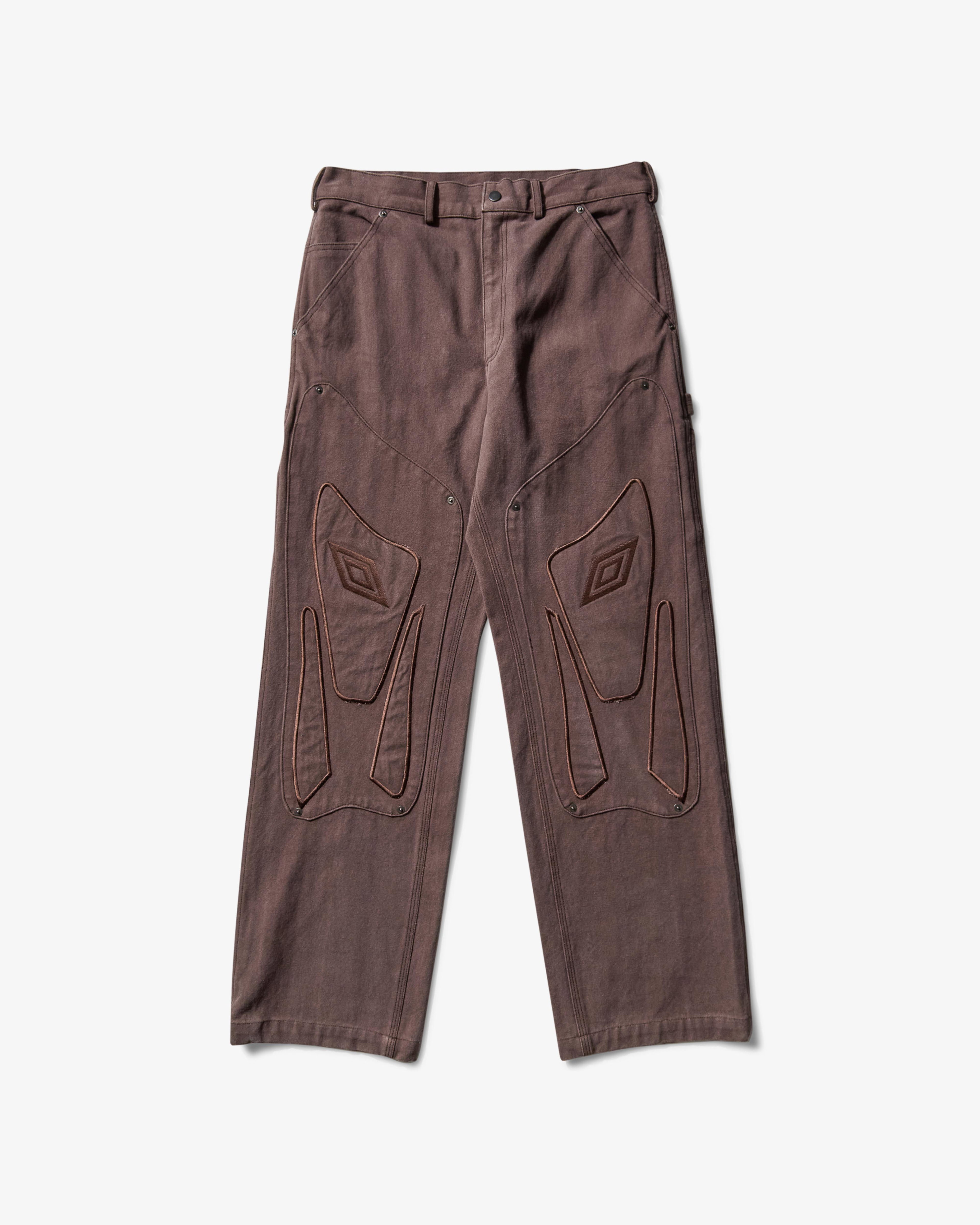 UMBRO - Men's Shinguard Canvas Pants - (Olive) by UMBRO