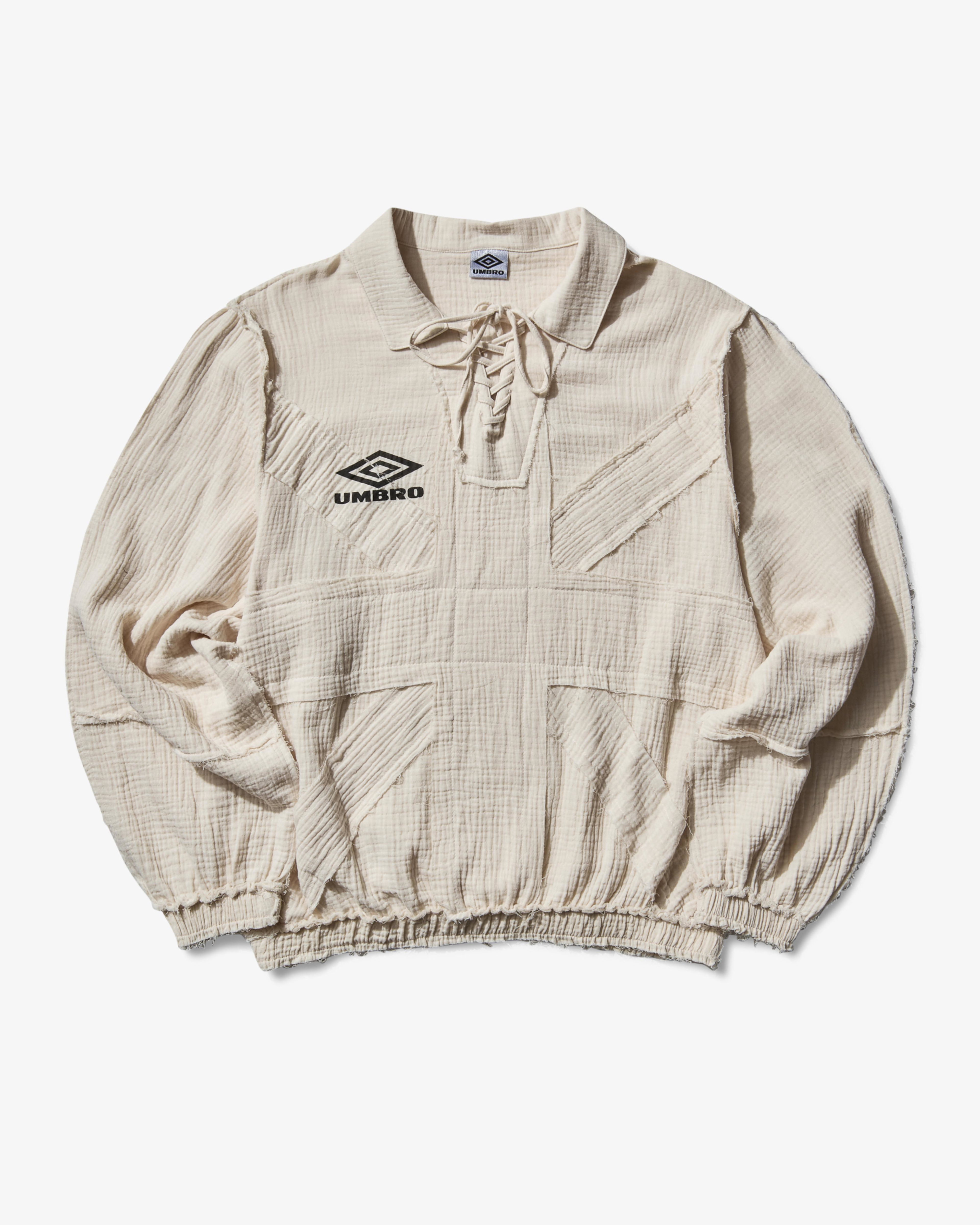 UMBRO - Men's Union Drill Polo - (White) by UMBRO