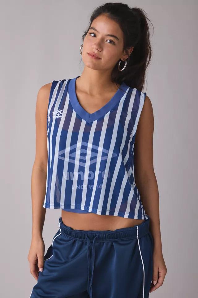 Umbro UO Exclusive Layered Mesh Jersey Tank Top by UMBRO