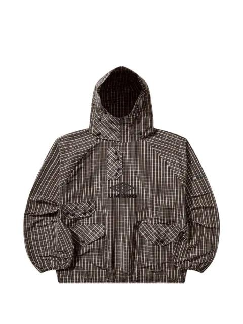 checked hoodied jacket by UMBRO