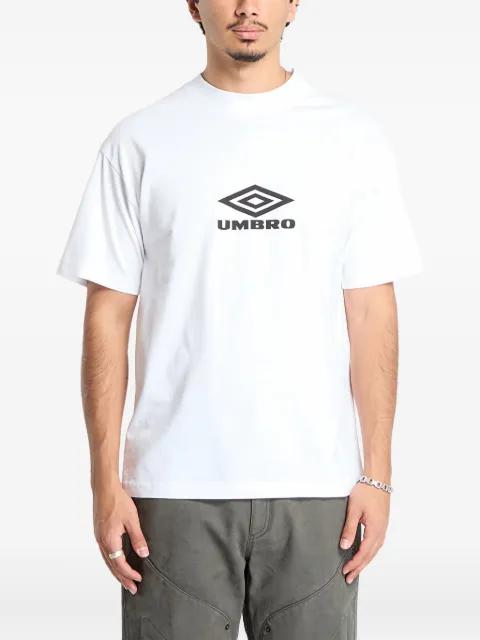 logo-print T-shirt by UMBRO