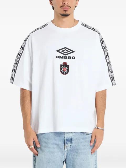 logo-tape T-shirt by UMBRO