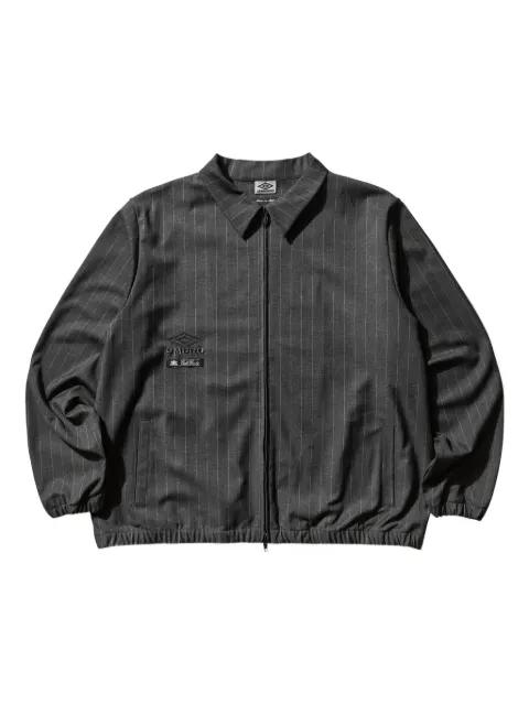 pinstripe zip jacket by UMBRO