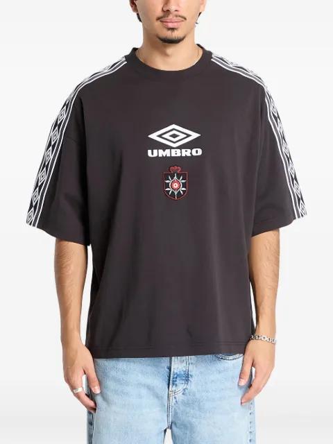 tape-detail T-shirt by UMBRO