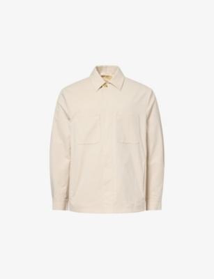 Jerome Patch-Pocket Cotton-And-Silk Shirt by UMIT BENAN