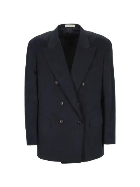 double-breasted peak-lapels jacket by UMIT BENAN