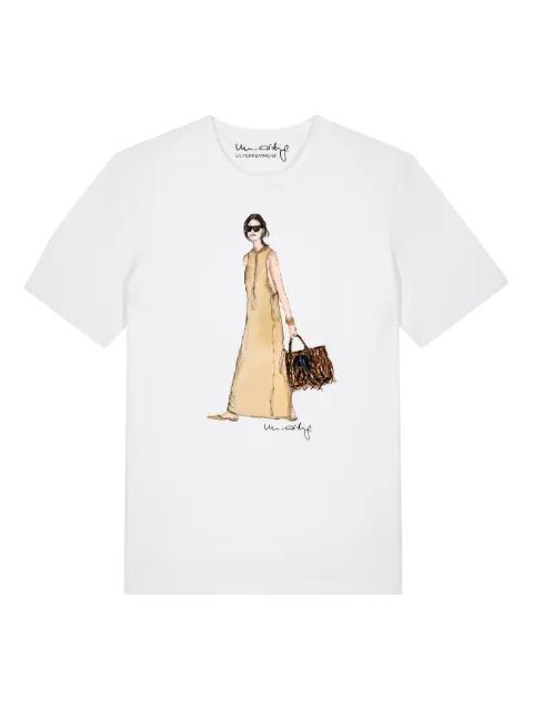 cotton printed T-shirt by UN-ARTIG