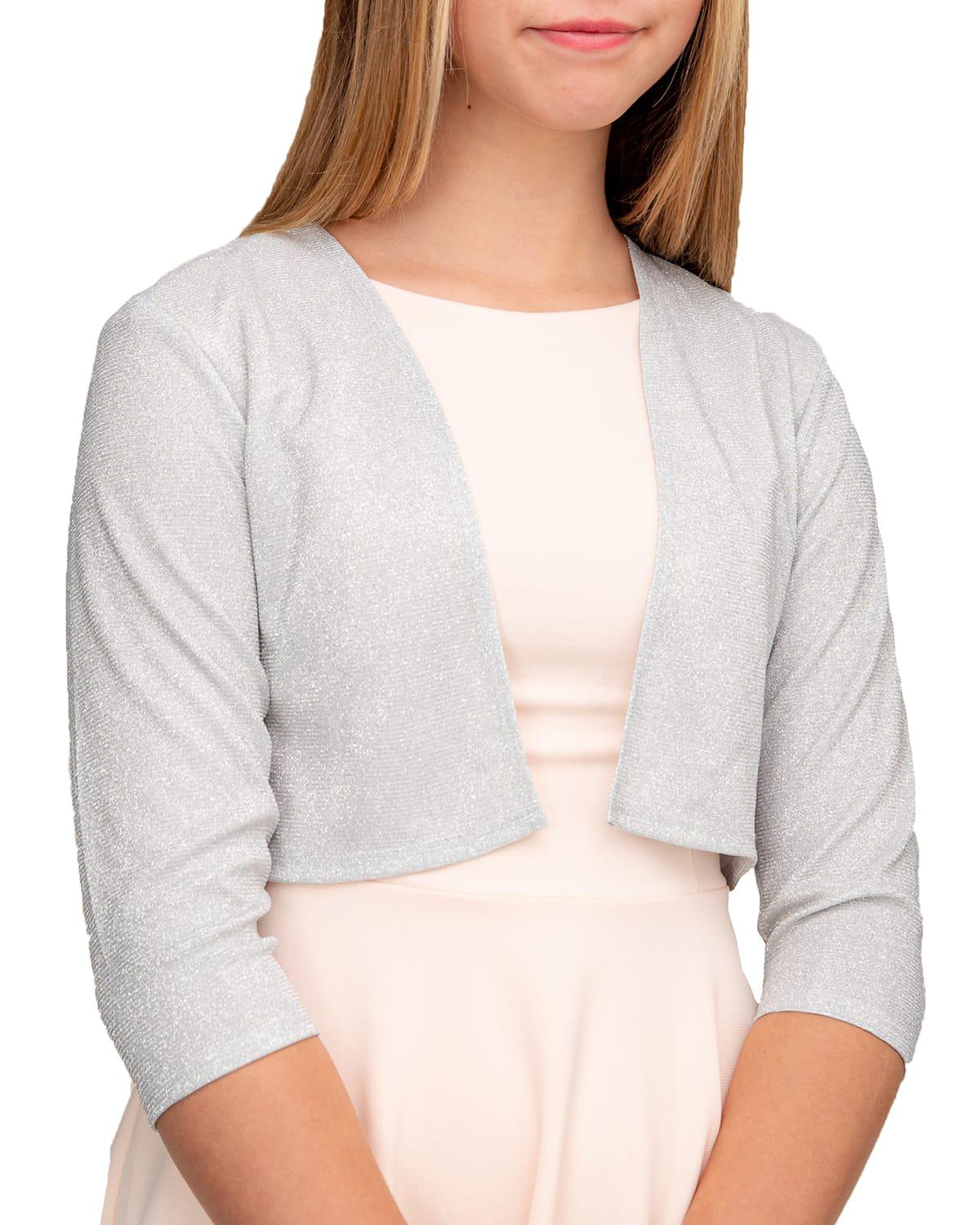 Girl's Bolero Jacket, Size S-XL by UN DEUX TROIS