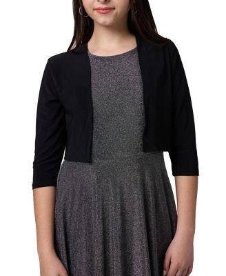 Girls' Cropped Bolero Jacket - Big Kid by UN DEUX TROIS