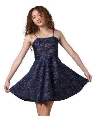 Girls' Fit and Flare Party Dress in Longer Length - Big Kid by UN DEUX TROIS