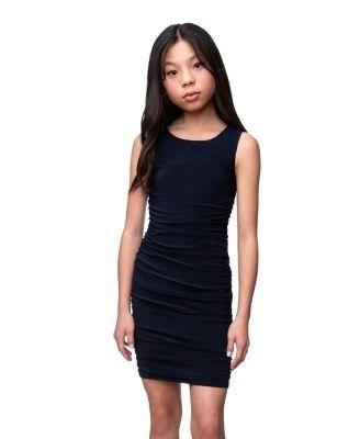 Girls' Ruched Fitted Tank Dress - Big Kid by UN DEUX TROIS
