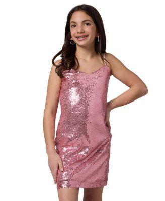 Girls' Sequin Mini Dress - Big Kid by UN DEUX TROIS