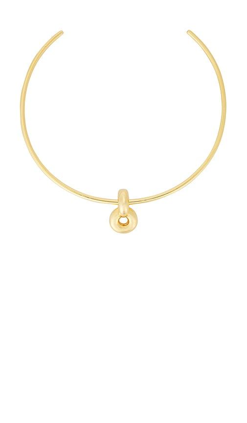 Uncommon Matters Infinity Choker in Metallic Gold by UNCOMMON MATTERS