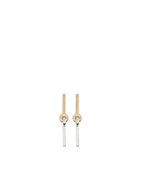 lock stick earrings by UNCOMMON MATTERS